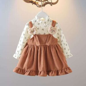 Brown Color Frock